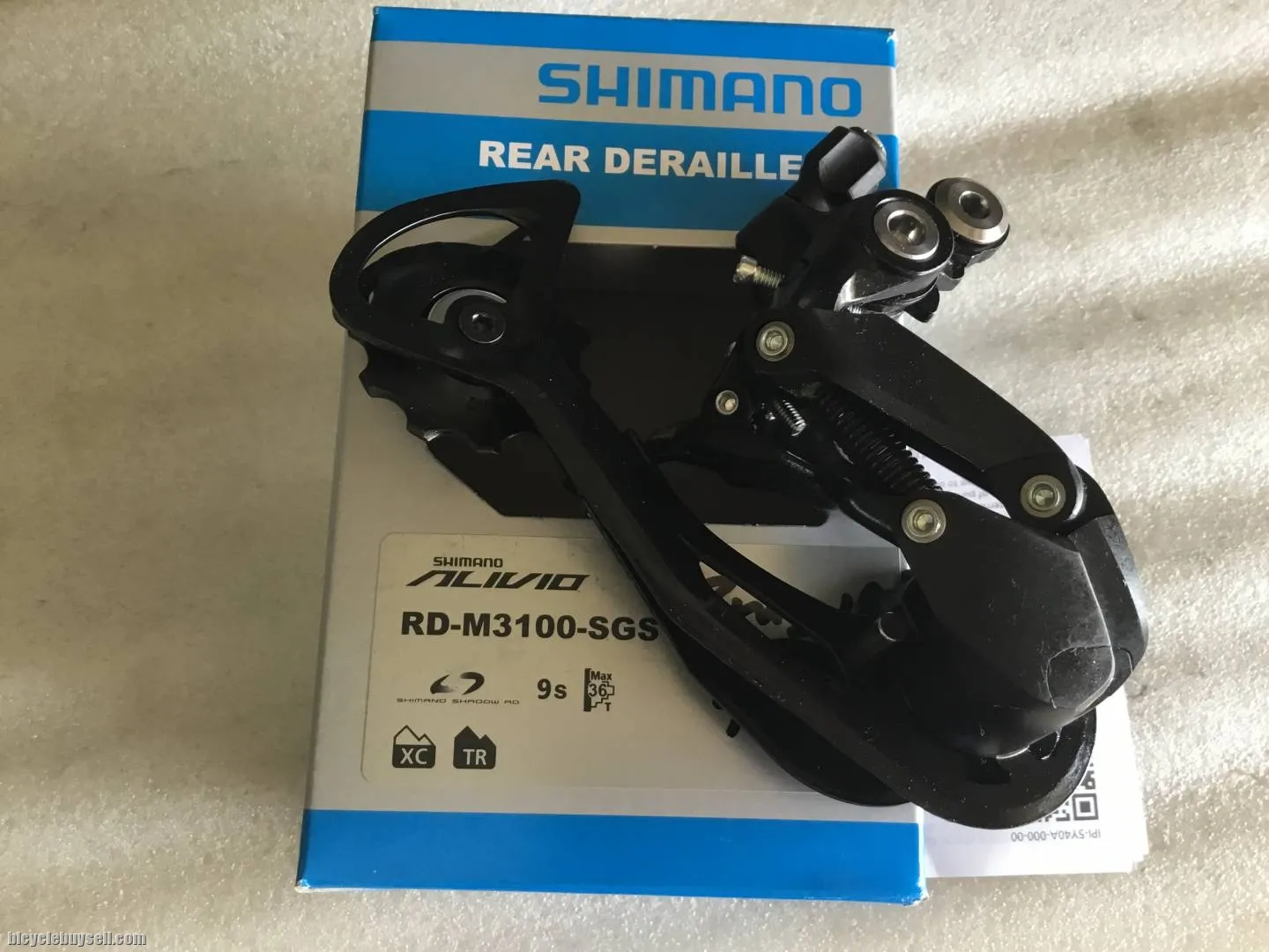 Shimano Alivio Rear Deraileur GS | 9speed @ free pos