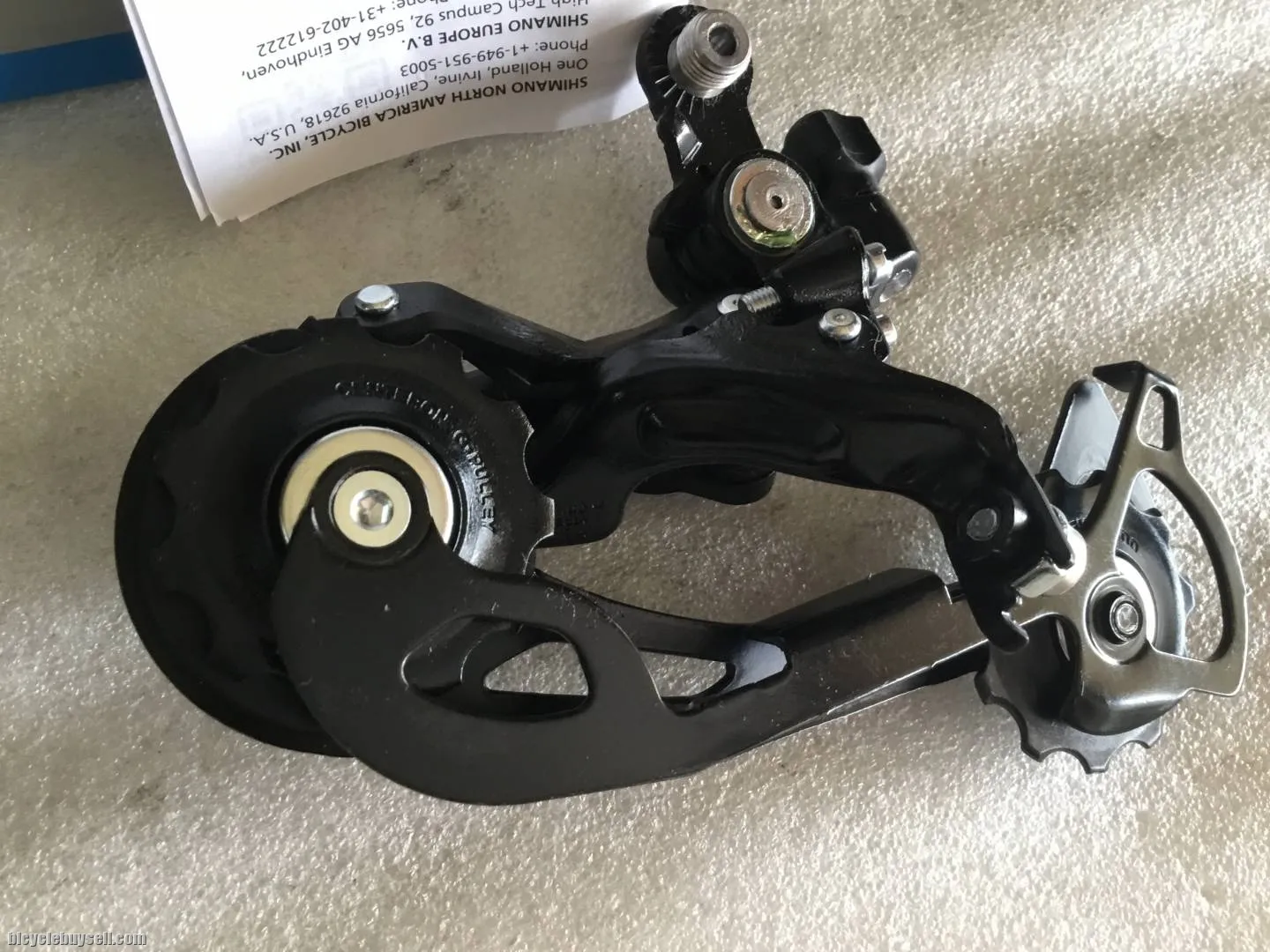 Shimano Alivio Rear Deraileur GS | 9speed @ free pos