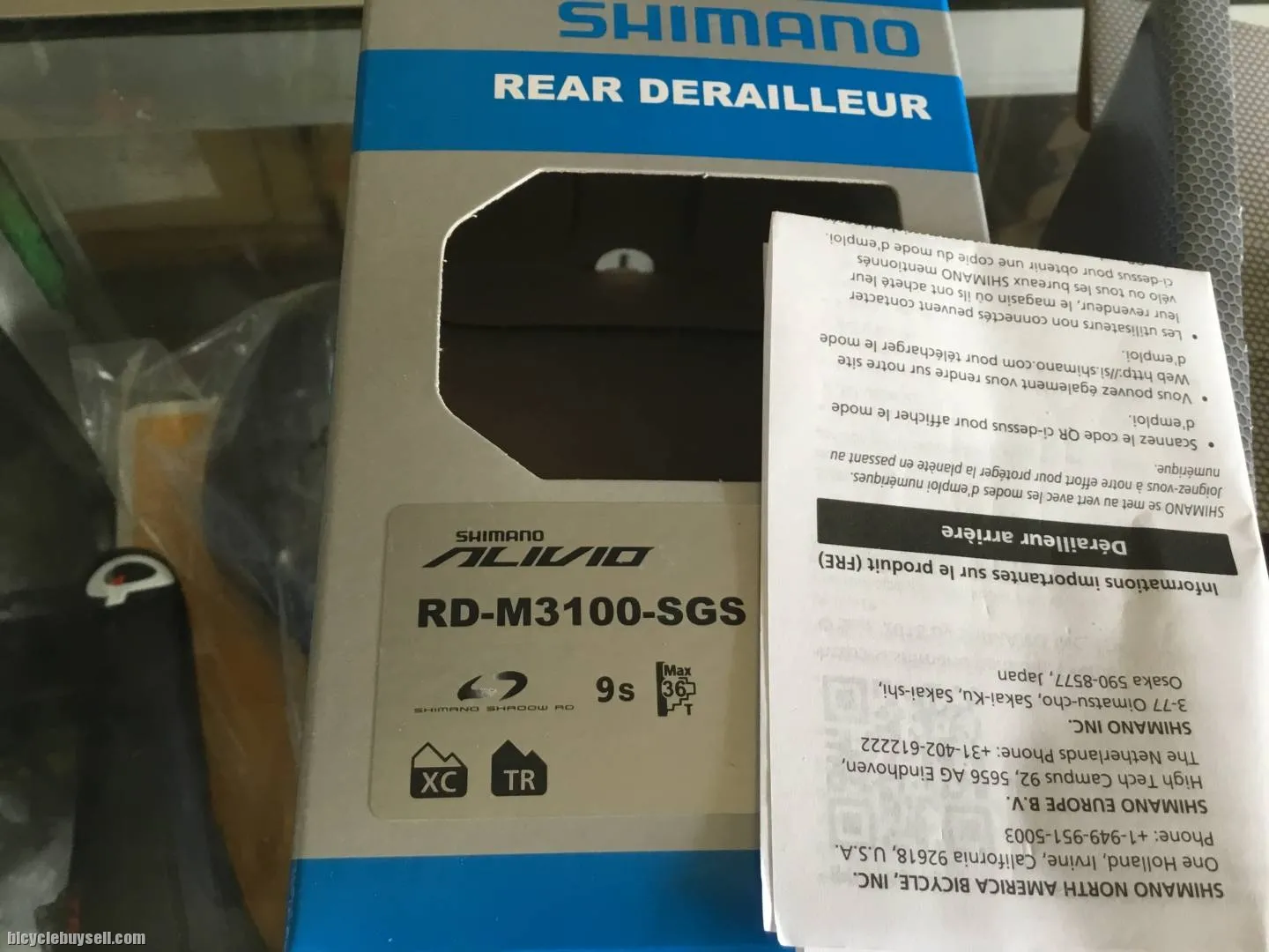 Shimano Alivio M3100 GS RD / 9speed (free pos w.m)