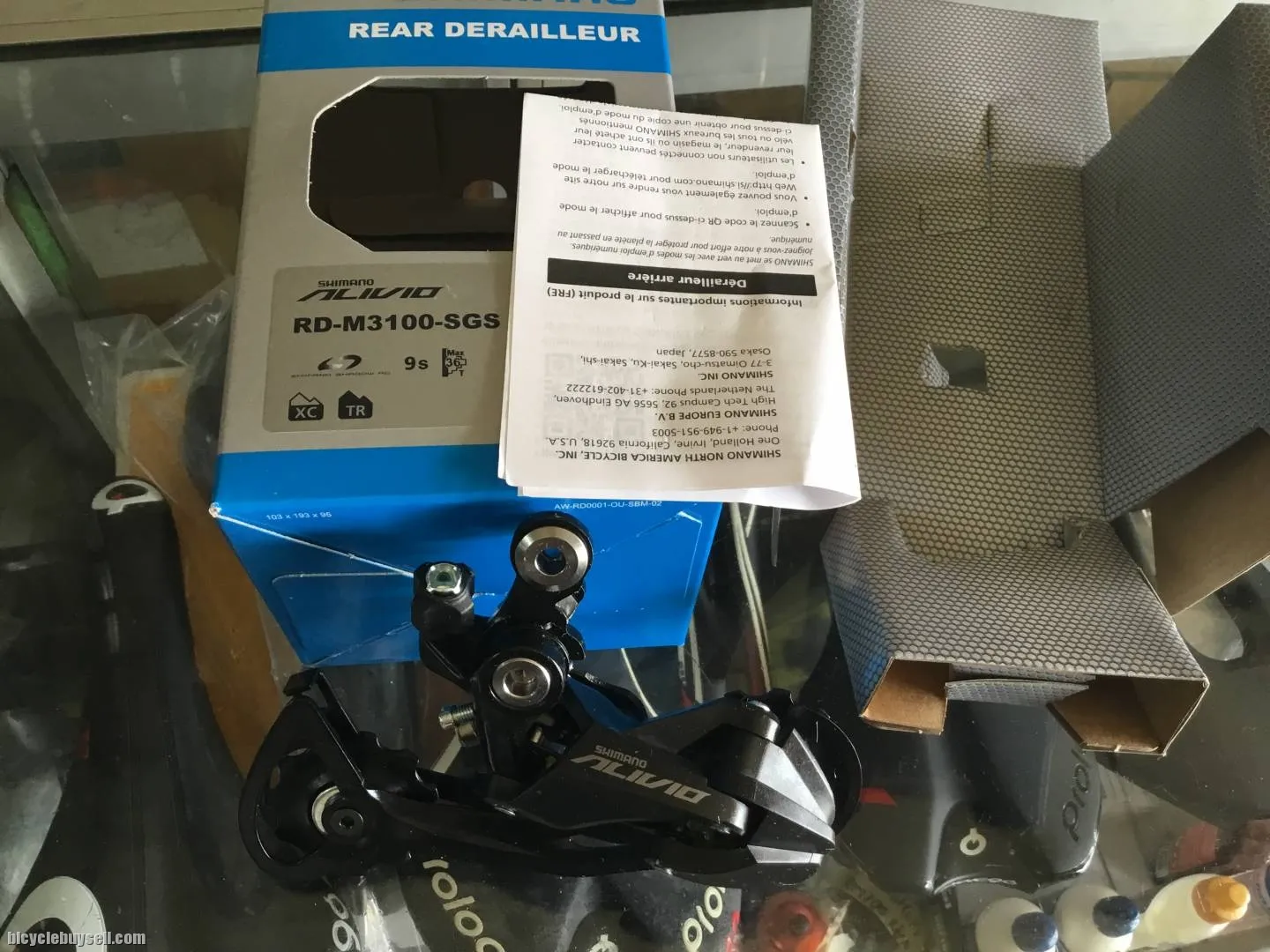 Shimano Alivio M3100 GS RD / 9speed (free pos w.m)