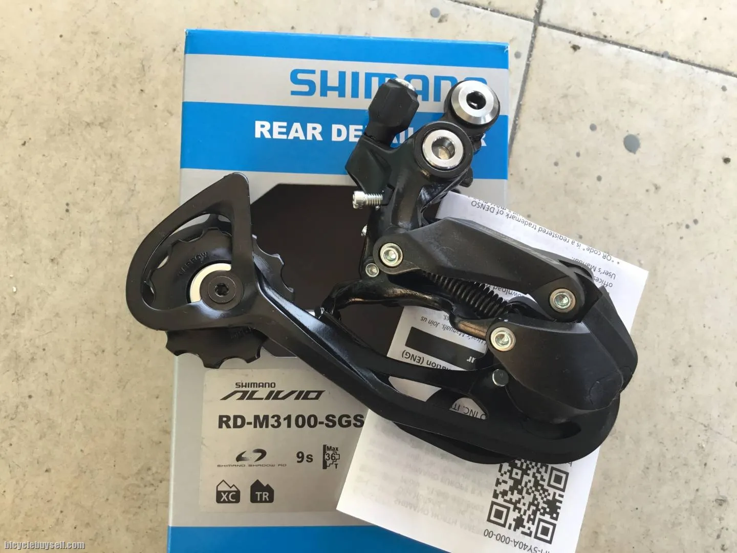Shimano Alivio RD M3100-GS 9speed - Long Cage - free courier
