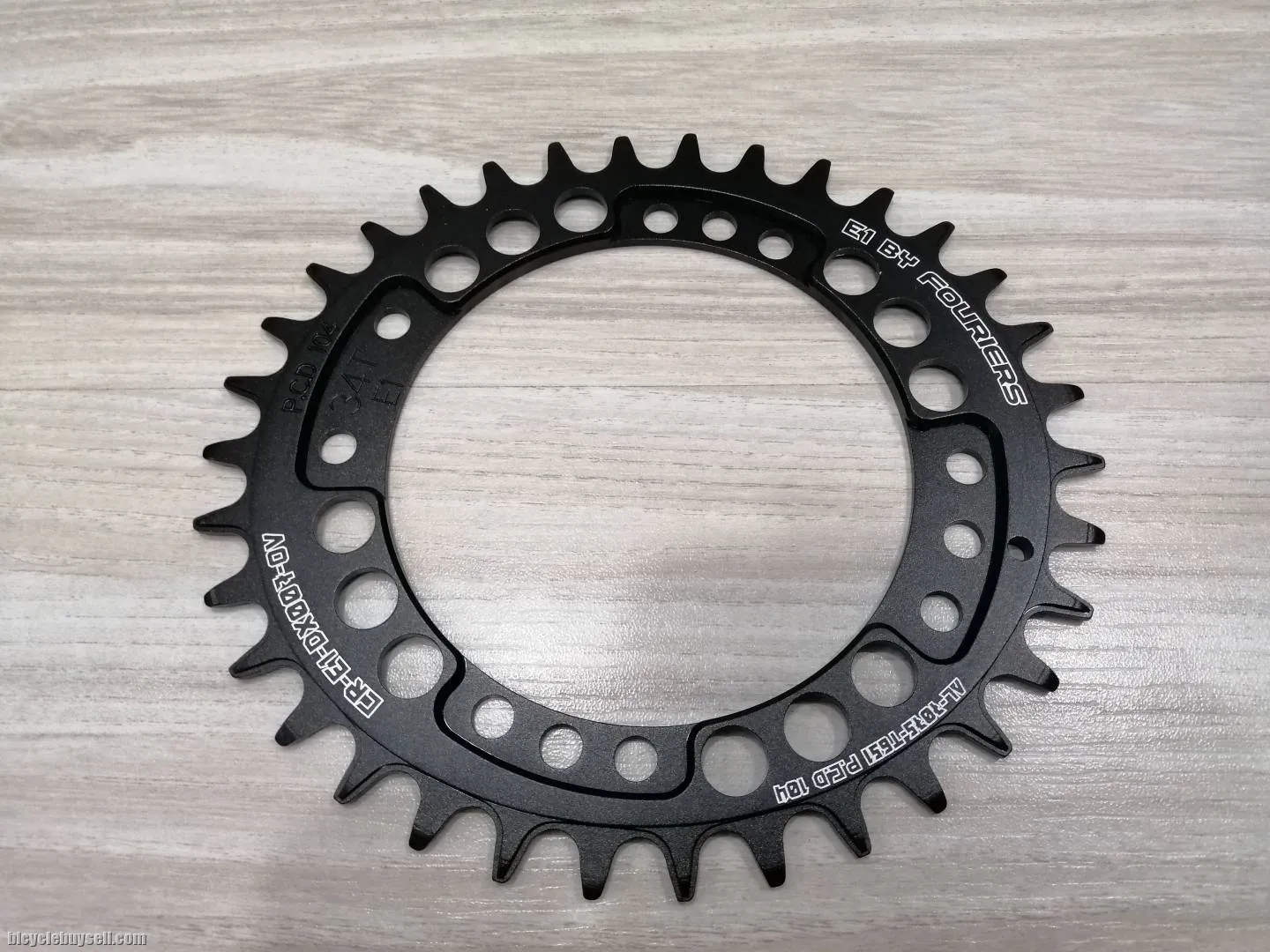 Fouriers DX007 BCD104 34T Oval Single Speed Chainring