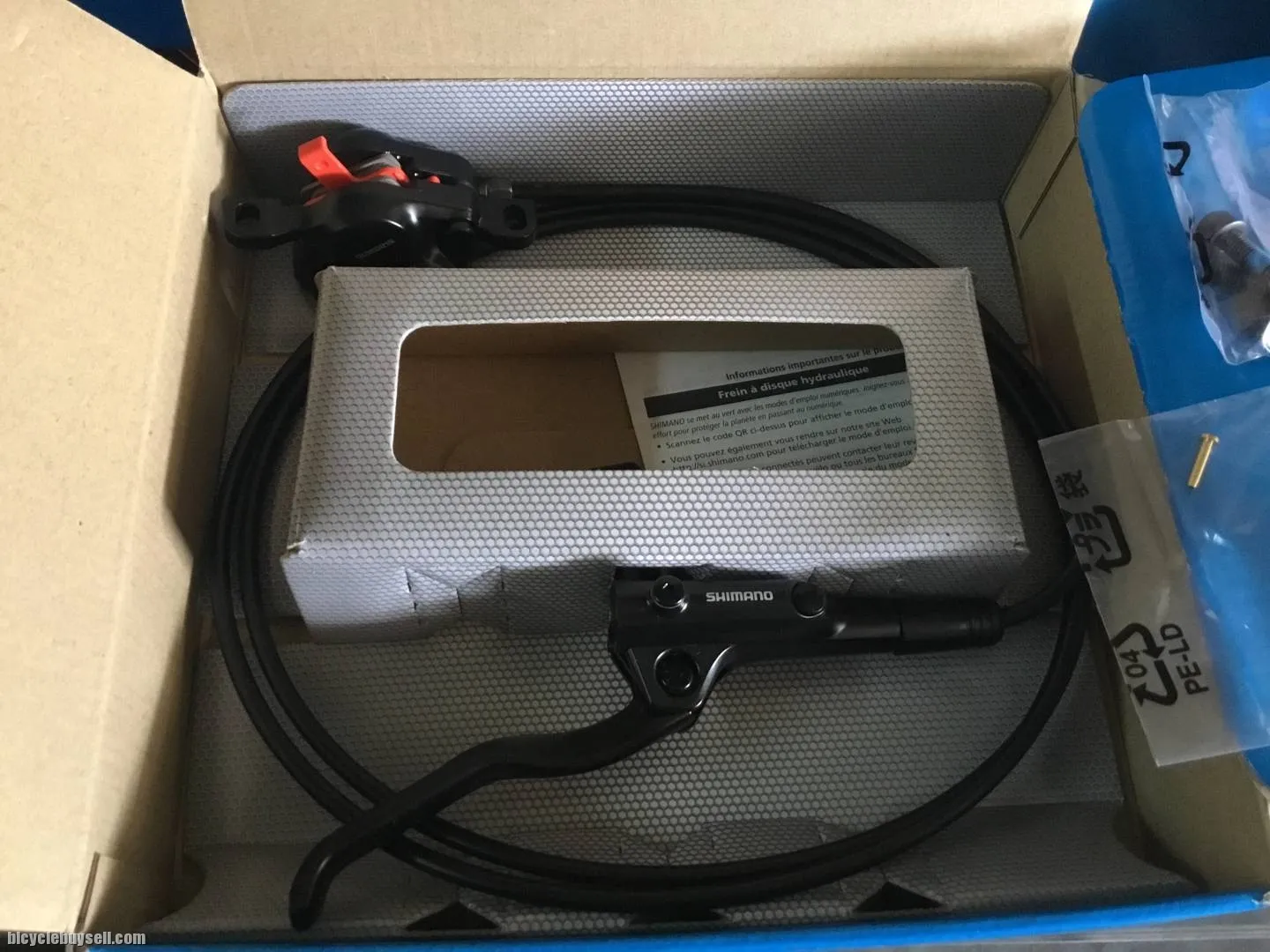 Shimano MT200 hidaulic brake (free pos w.m)