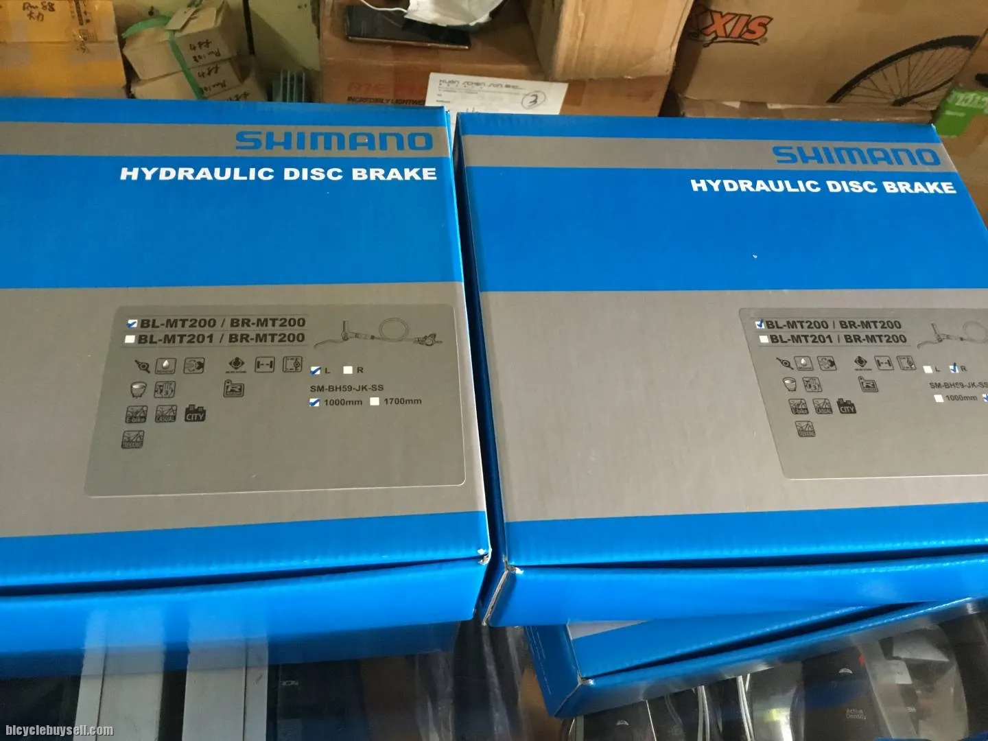 Shimano MT200 hidaulic brake (free pos w.m)