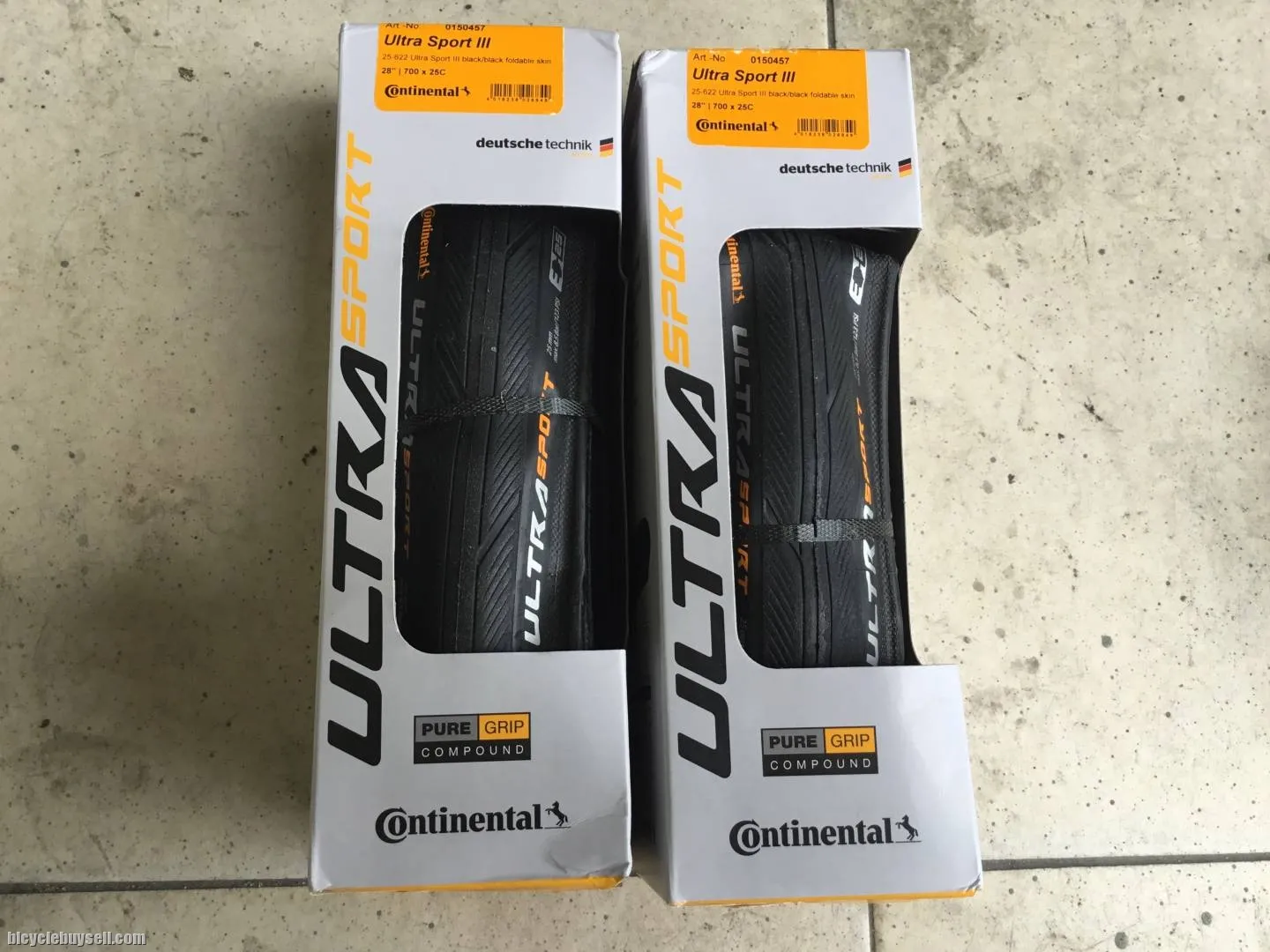 Continental Ultra Sport 3 - 700x25c Tires - 1set - free courier