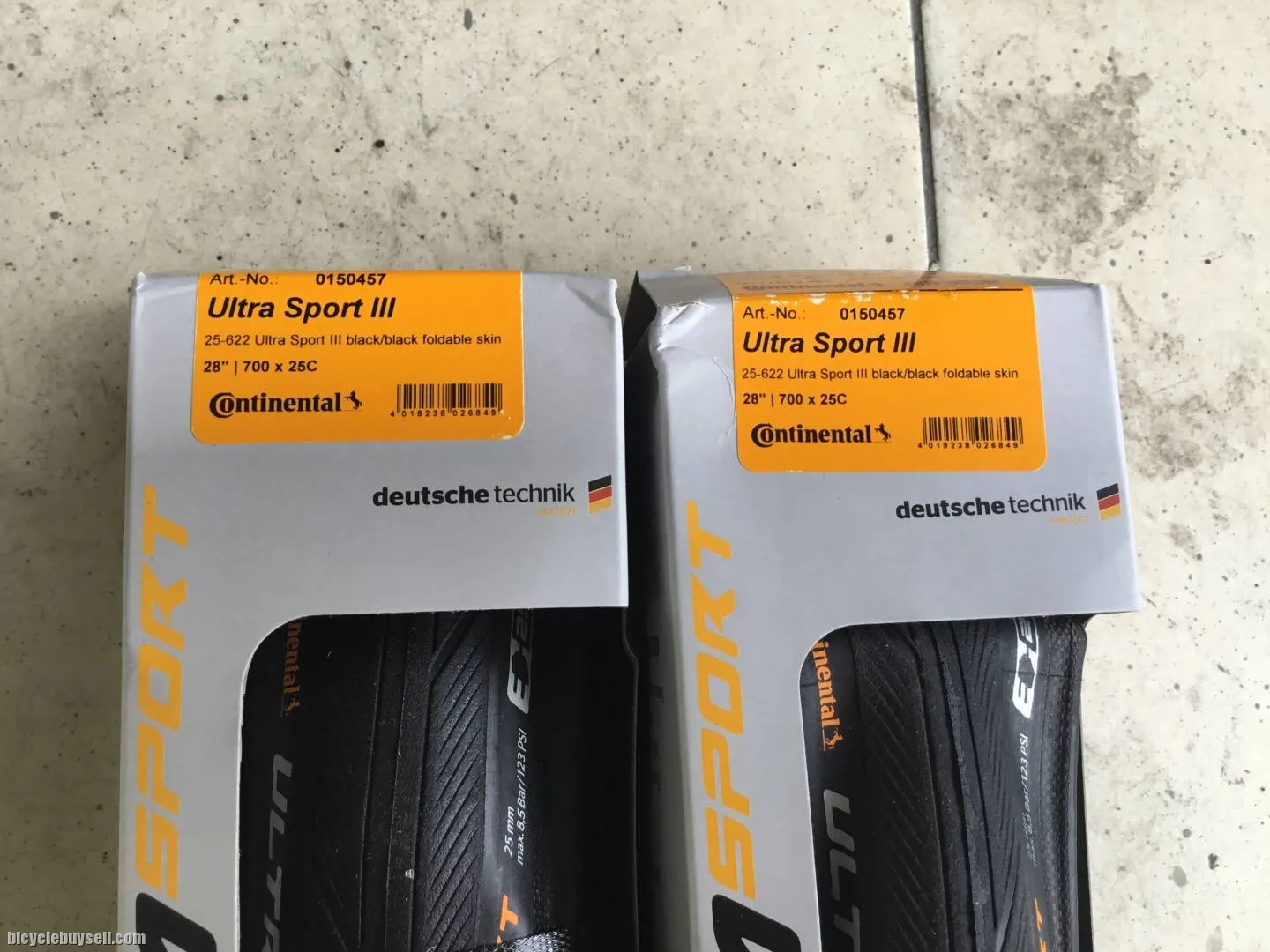 Continental Ultra Sport 3 - 700x25c Tires - 1set - free courier