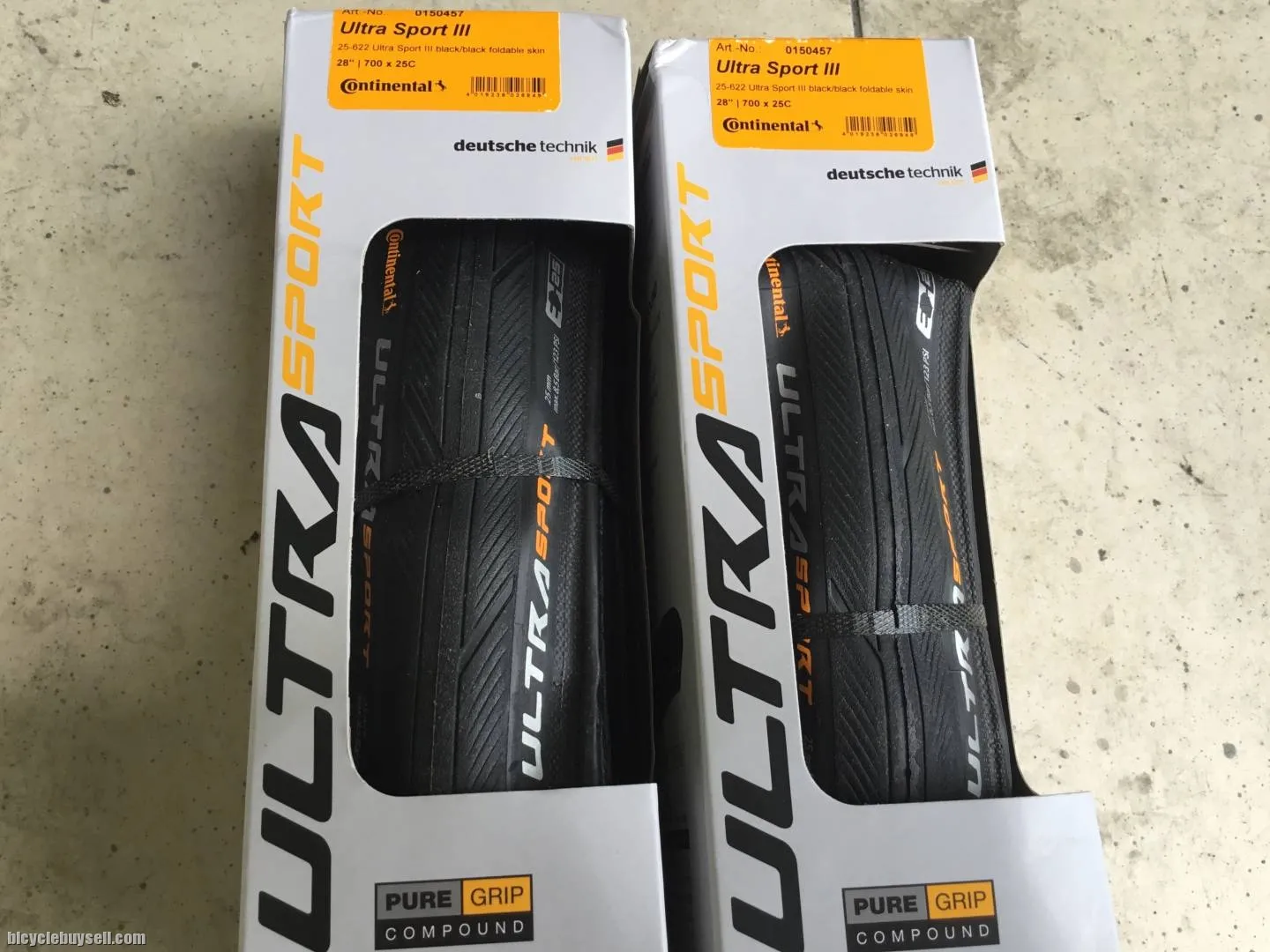 Continental Ultra Sport 3 - 700x25c Tires - 1set - free courier