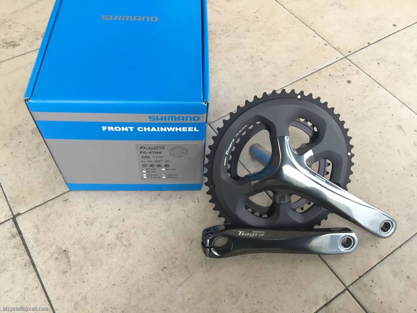Shimano Tiagra Crankset 52/36T  --  free courier