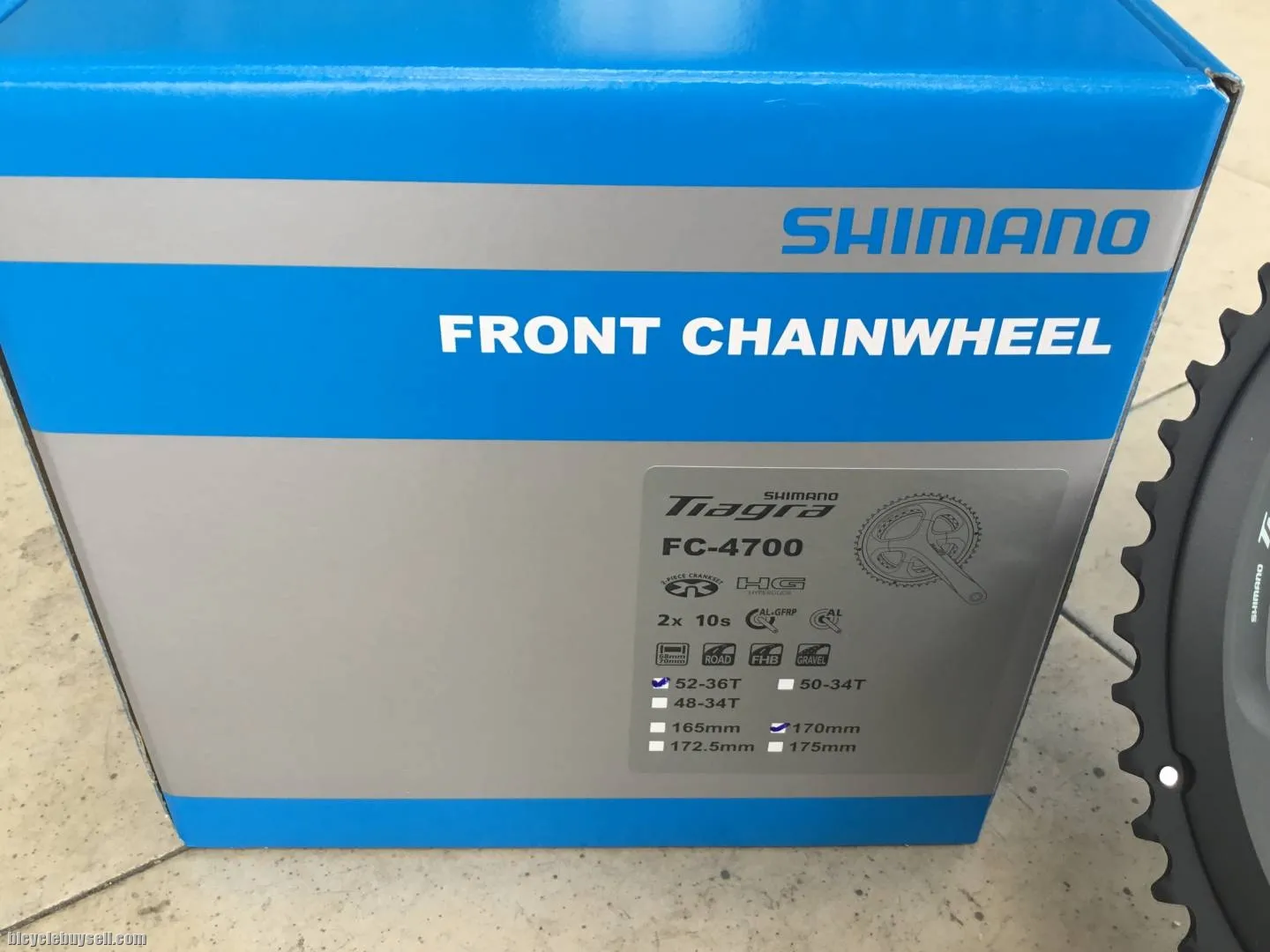 Shimano Tiagra Crankset 52/36T  --  free courier