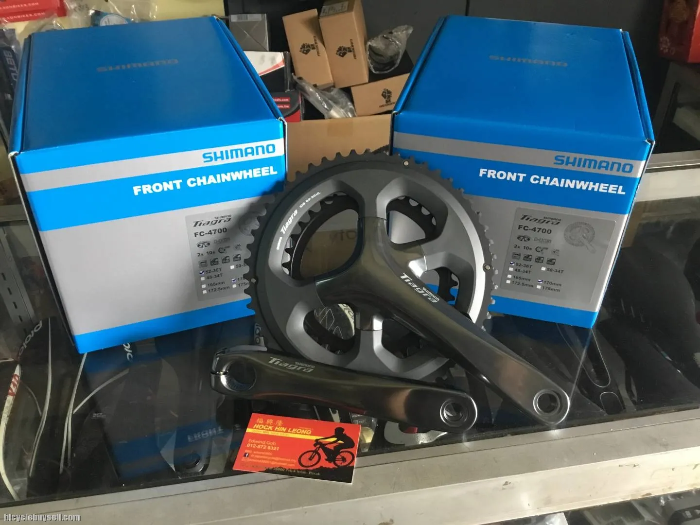 Shimano Tiagra Crankset 52/36T / Japan (free pos w.m)