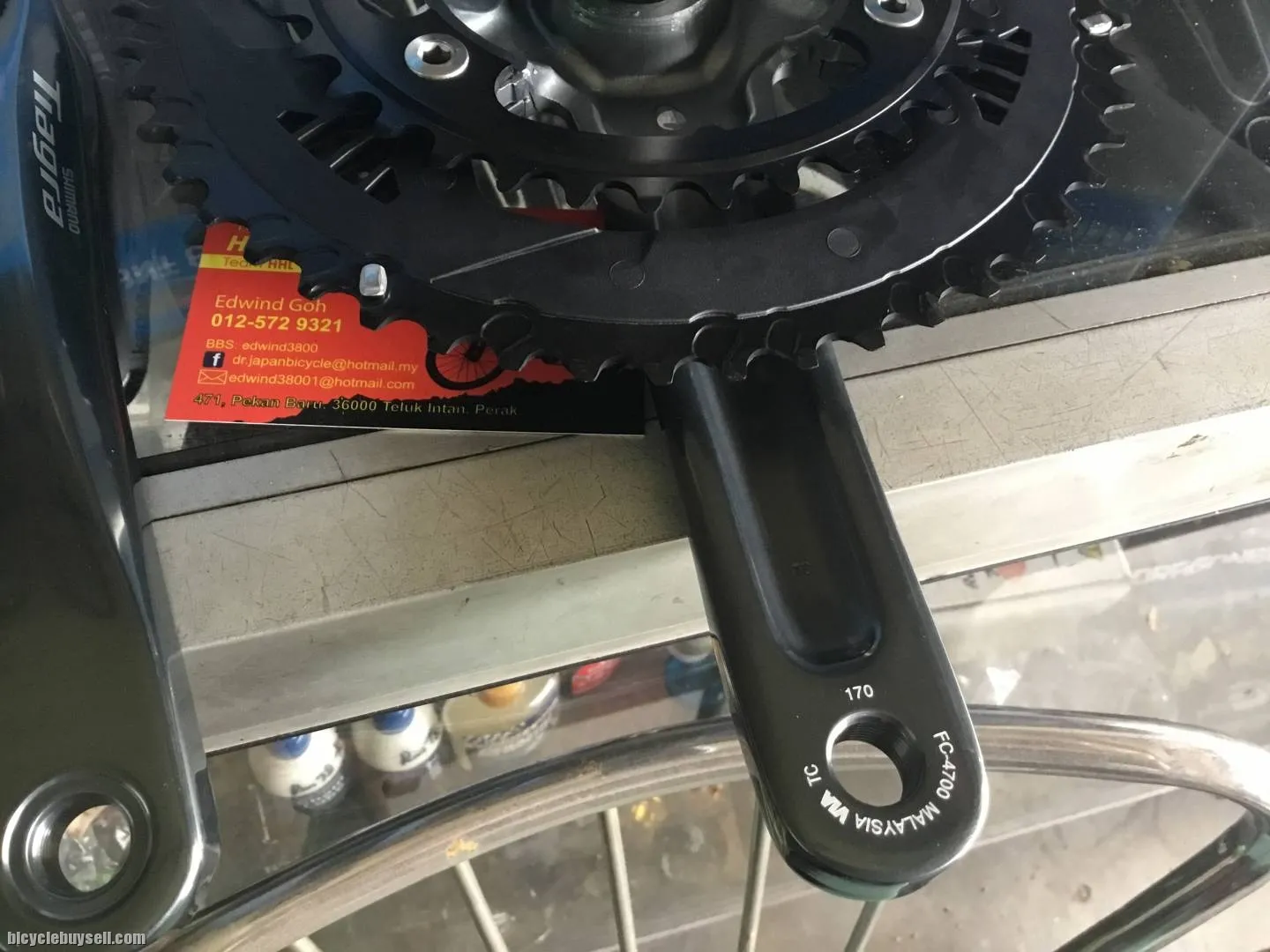 Shimano Tiagra Crankset 52/36T / Japan (free pos w.m)