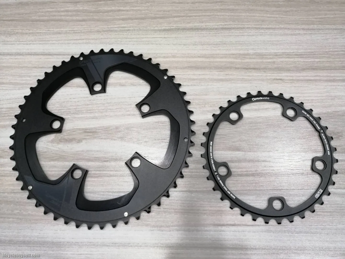 Praxis Works LEva Time Cold Forged 52/36T BCD110 10/11 Speed Chainring