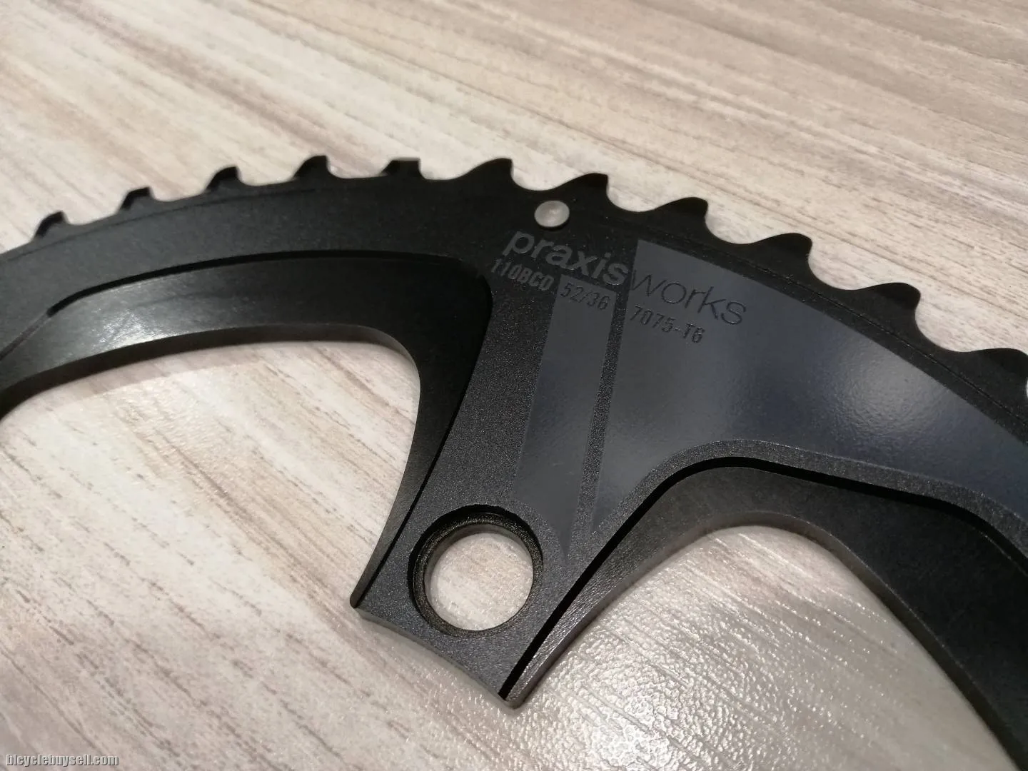 Praxis Works LEva Time Cold Forged 52/36T BCD110 10/11 Speed Chainring
