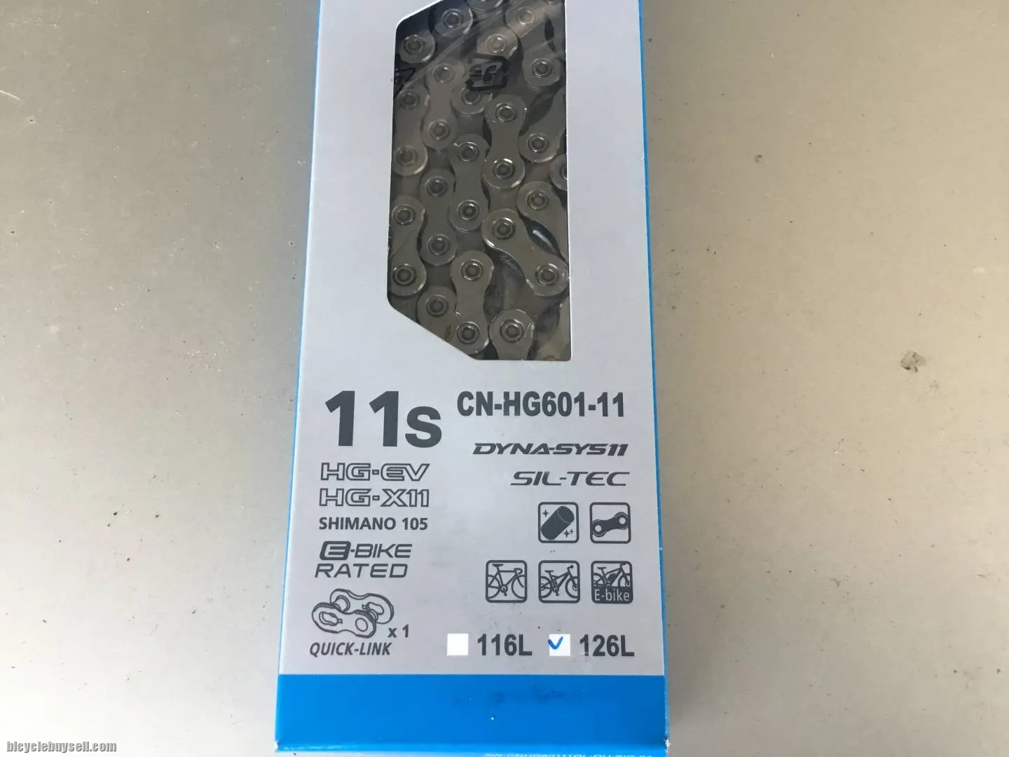 Shimano R7000 HG-601-11s NarrowChain 126L @ free pos
