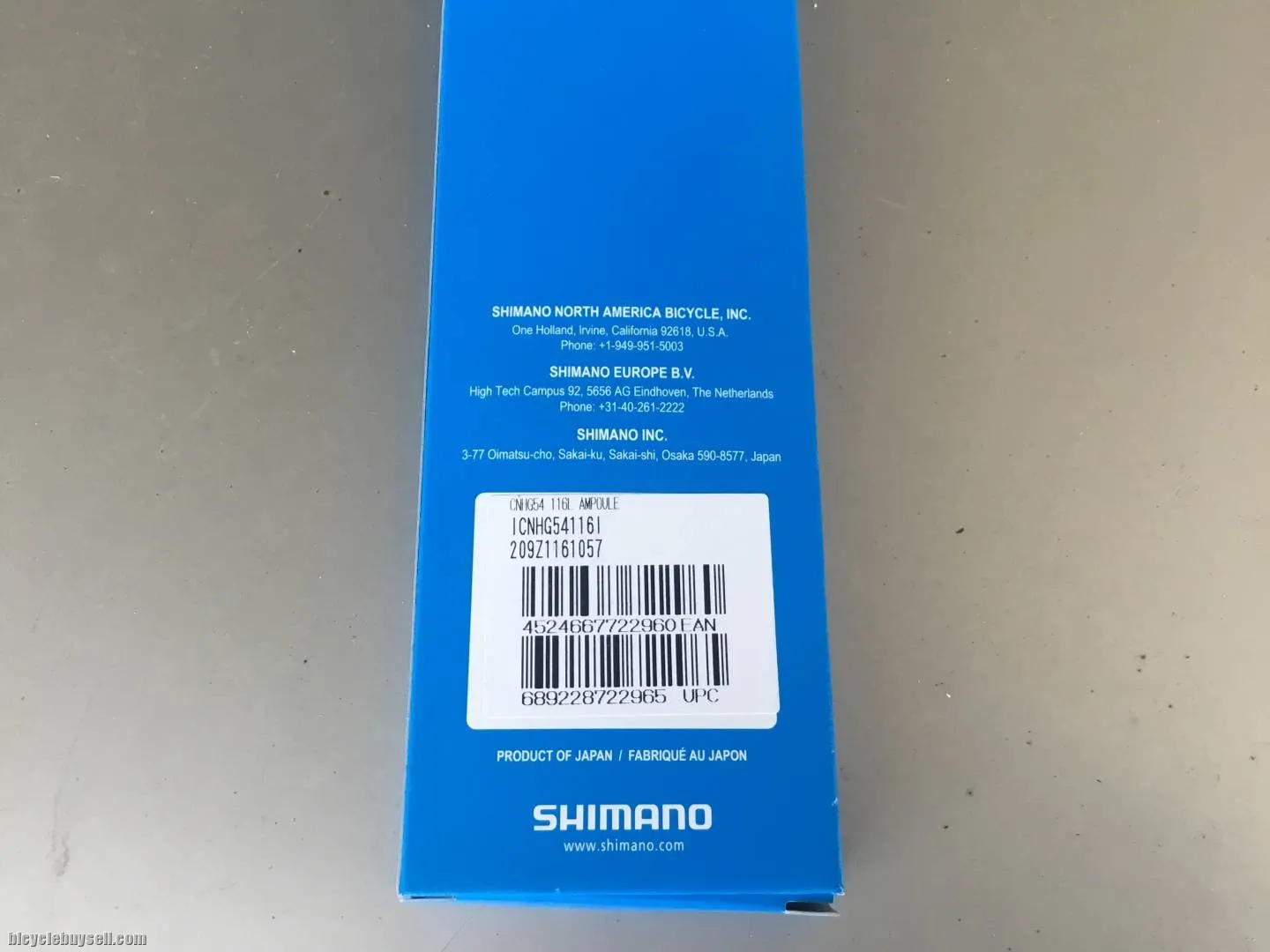 Shimano Deore HG54 Chain 116L @ free pos