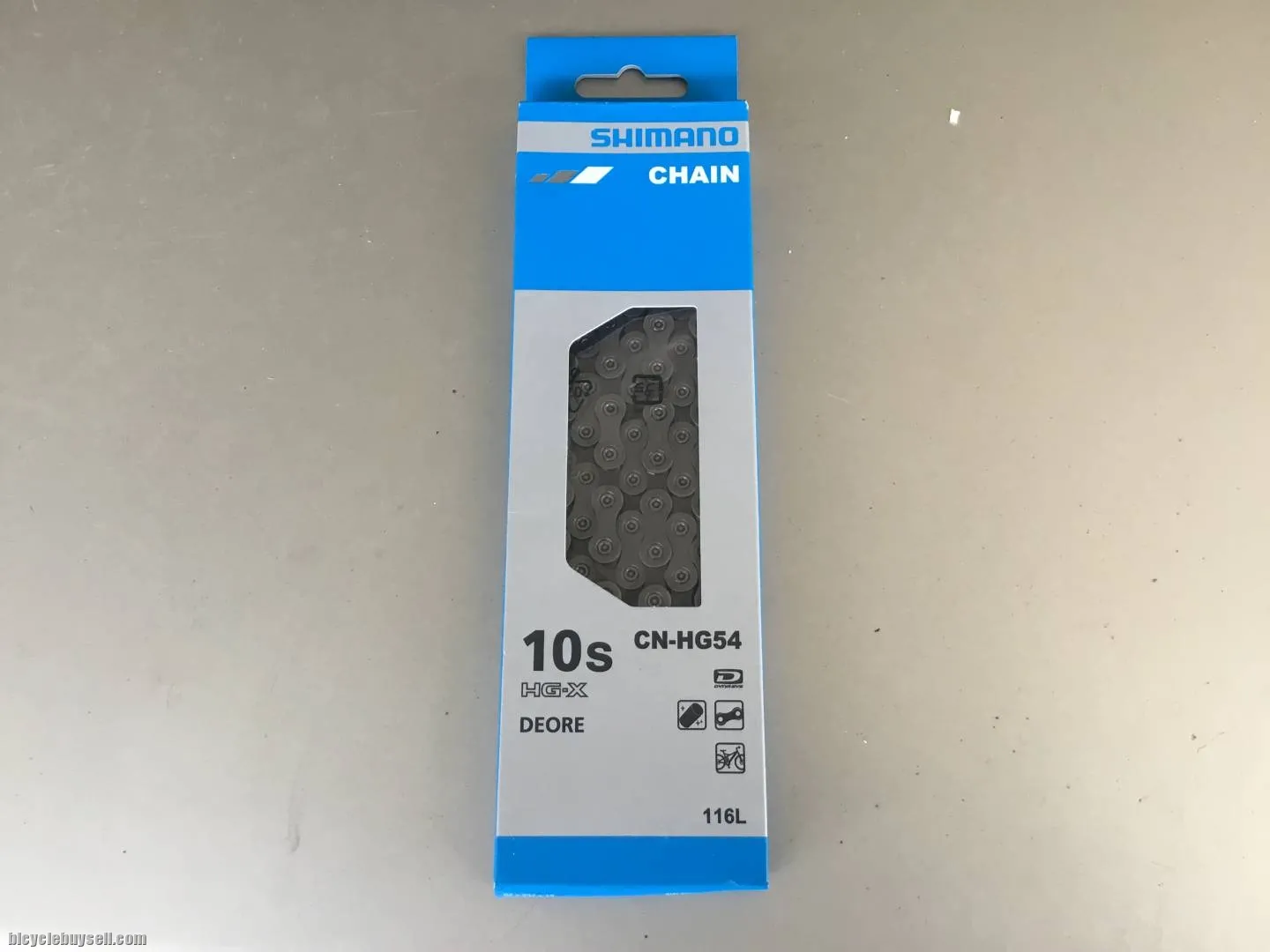 Shimano Deore HG54 Chain 116L @ free pos