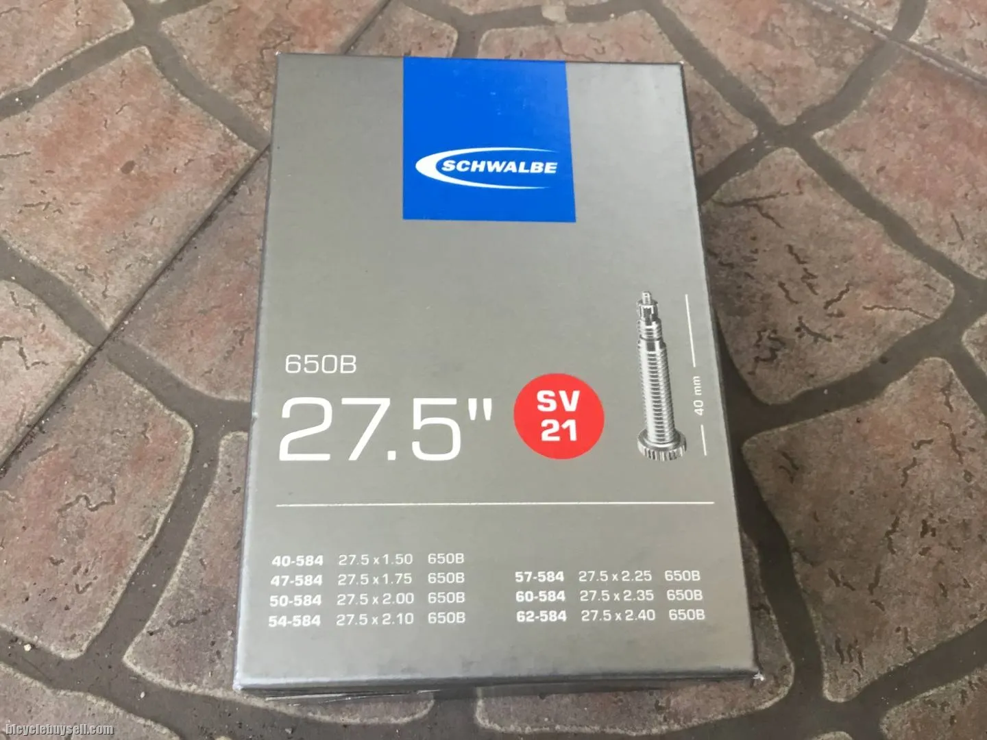Schwalbe Pro Tube 27.5/1.5-2.4 40mm -- free Courier