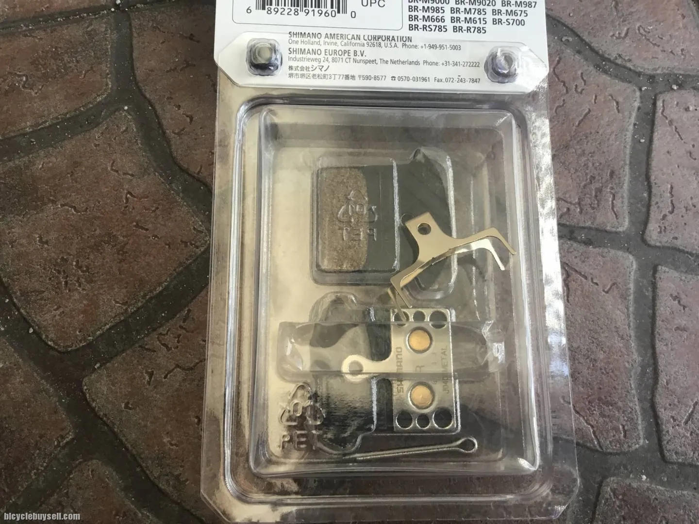 Shimano XT Metal Fin Pad J04C - Japan -- free courier