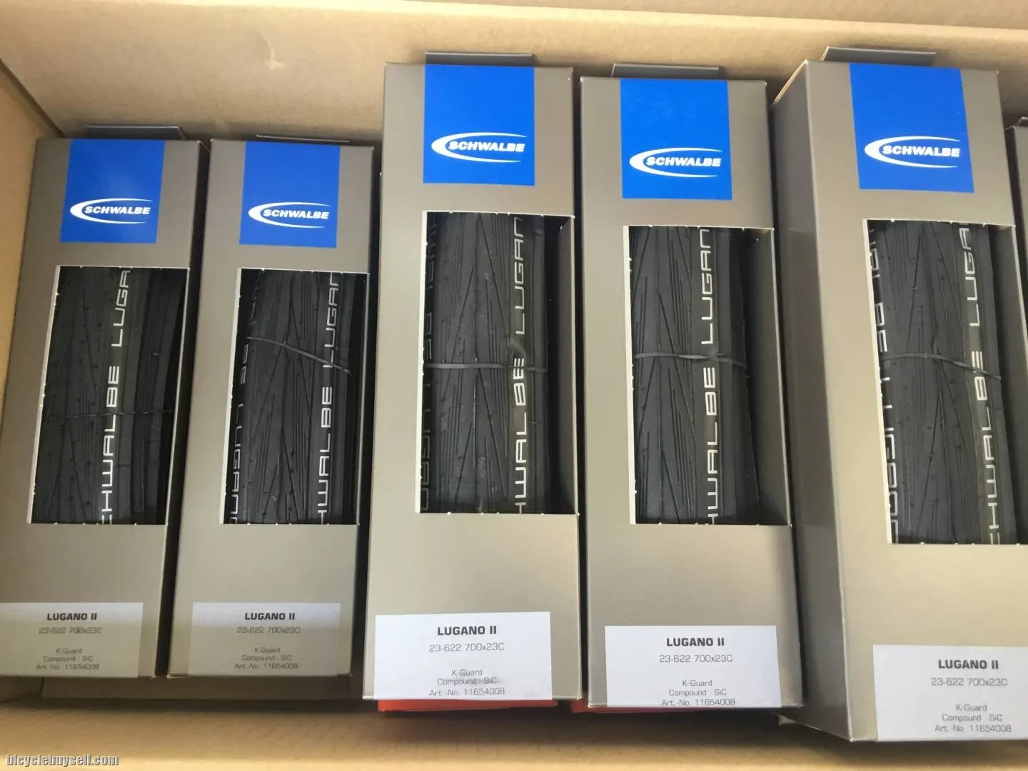 Schwalbe Lugano2 Road Tires 700/23c / 1pair  (free pos w.m)