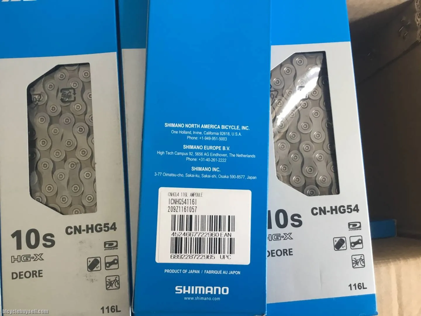 Shimano Deore HG54 10s Chain (free pos w.m)