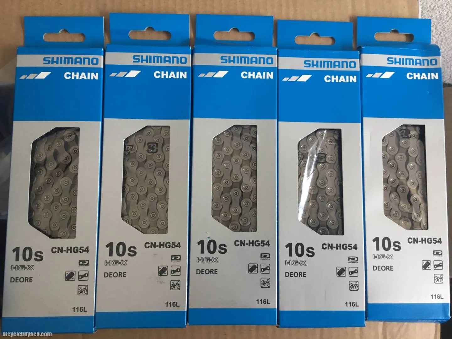Shimano Deore HG54 10s Chain (free pos w.m)