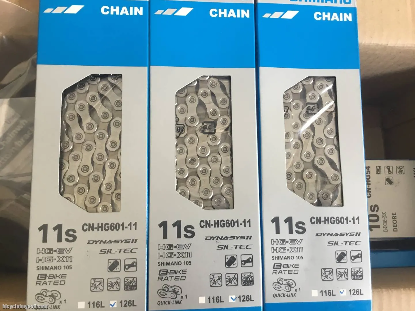 Shimano 105 11s Chain 126L (free pos w.m)