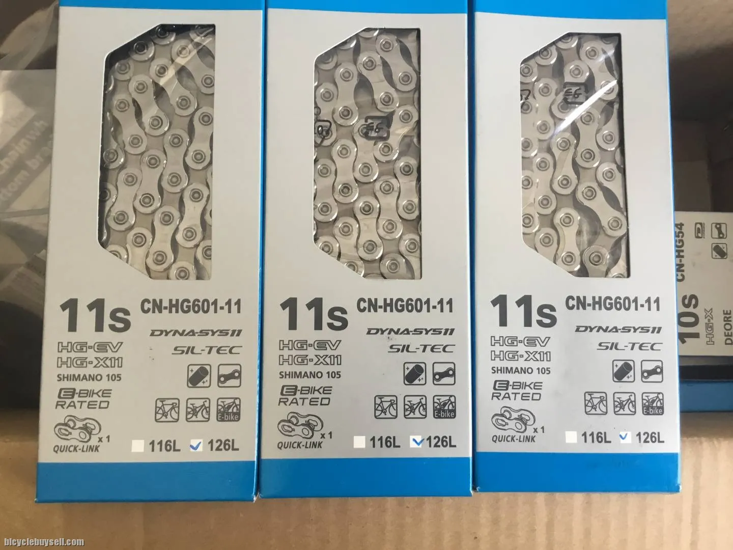 Shimano 105 11s Chain 126L (free pos w.m)