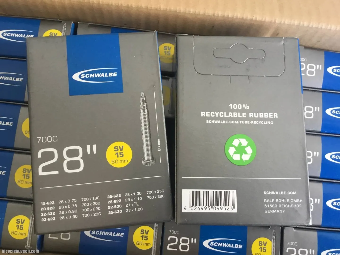 Schwalbe Road Tube 700x18-28c 60mm (free pos w.m)