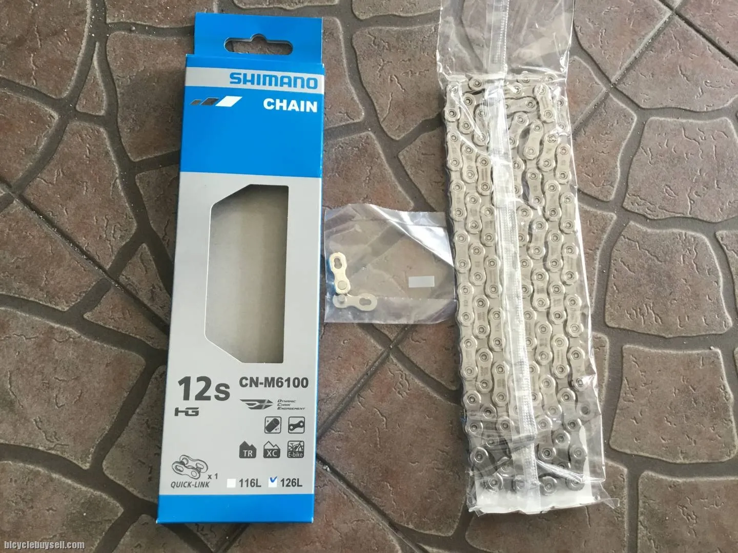 Shimano Deore M6100 12s Chain 126L - free courier