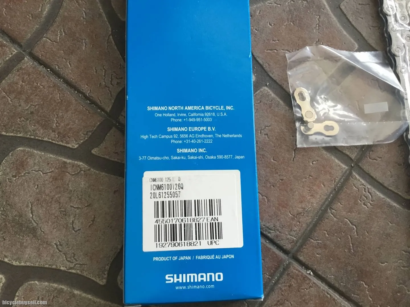 Shimano Deore M6100 12s Chain 126L - free courier