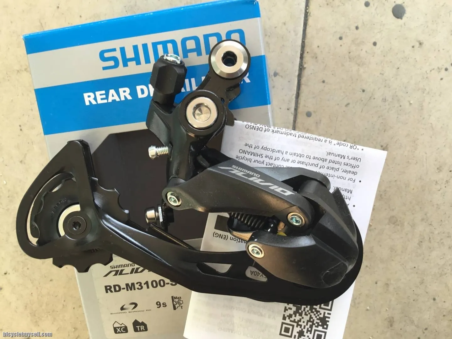 Shimano Alivio RD M3100-GS 9speed - Long Cage - free courier