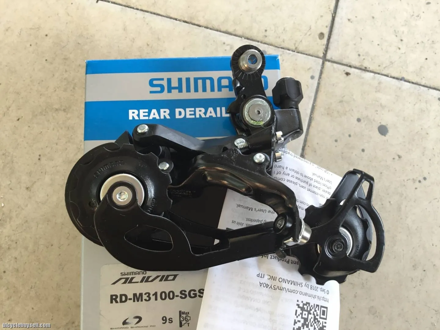 Shimano Alivio RD M3100-GS 9speed - Long Cage - free courier