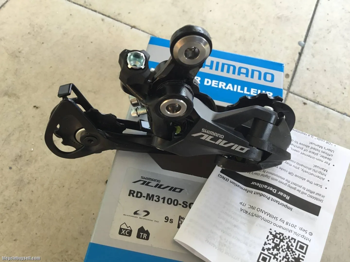 Shimano Alivio RD M3100-GS 9speed - Long Cage - free courier