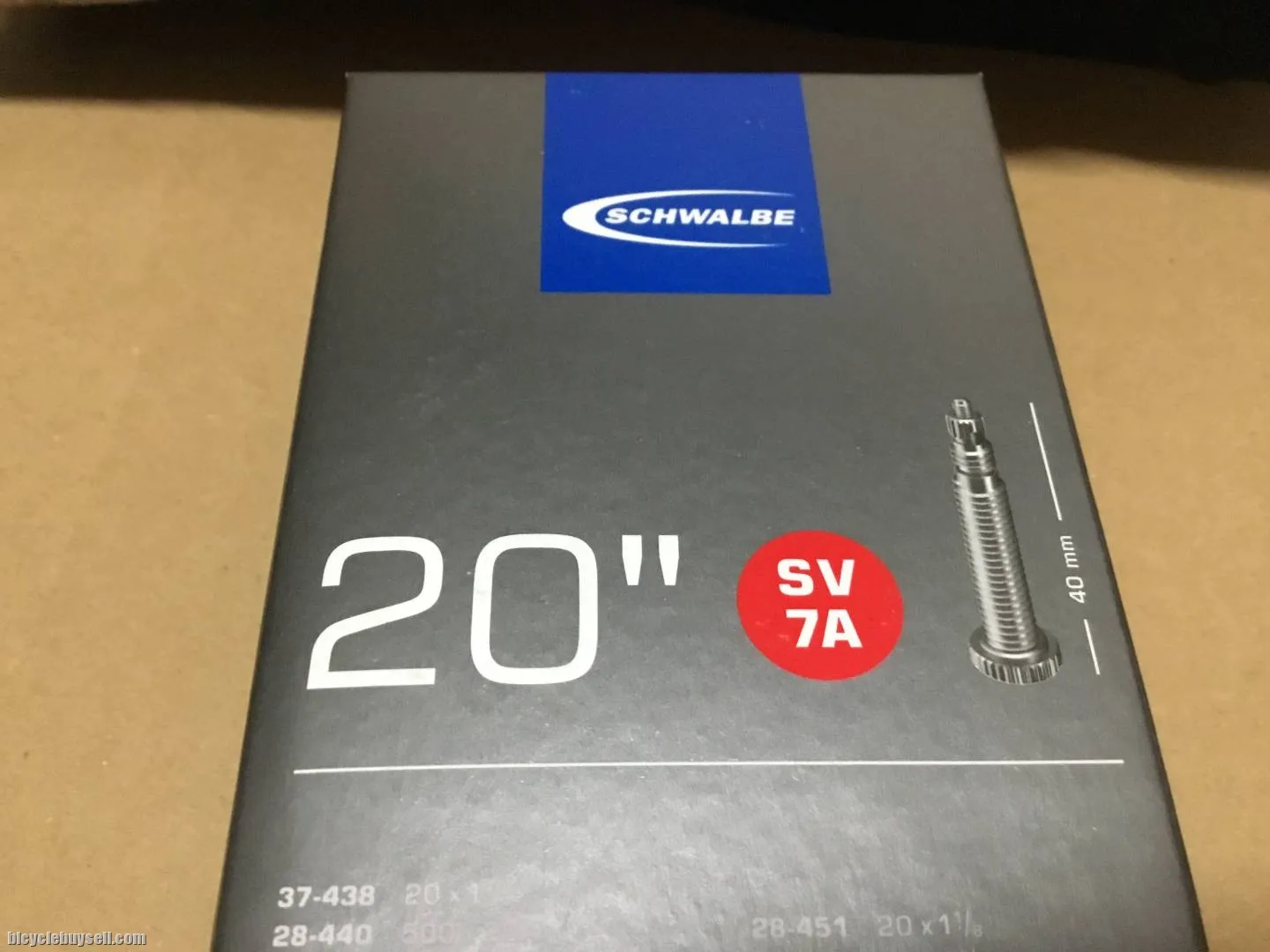 Schwalbe Tube 20 x 1 1/8 to 1 3/8 FV 40mm - free courier