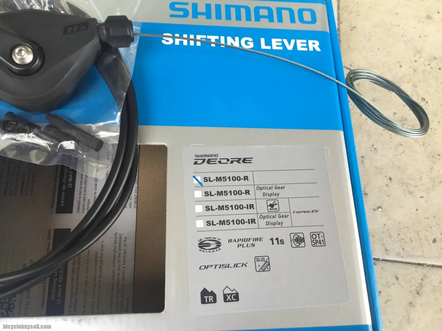 Shimano Deore M5100 Shifter 11s - Japan - free courier