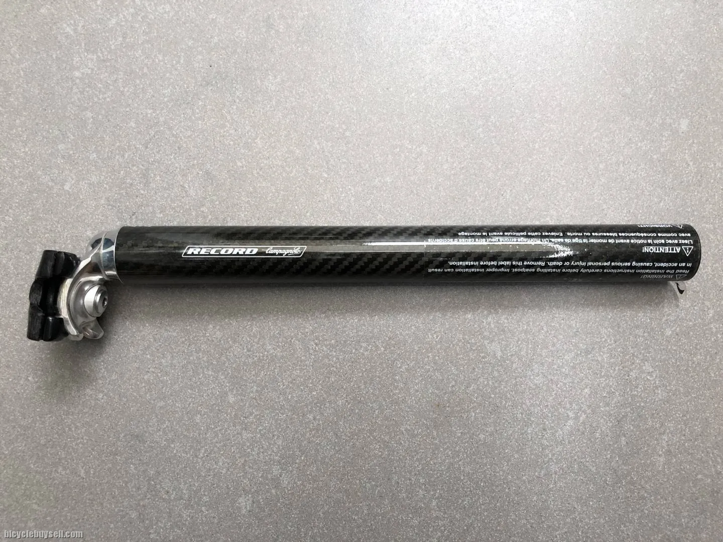 Campagnolo Record carbon seatpost 32.4mm x 350mm