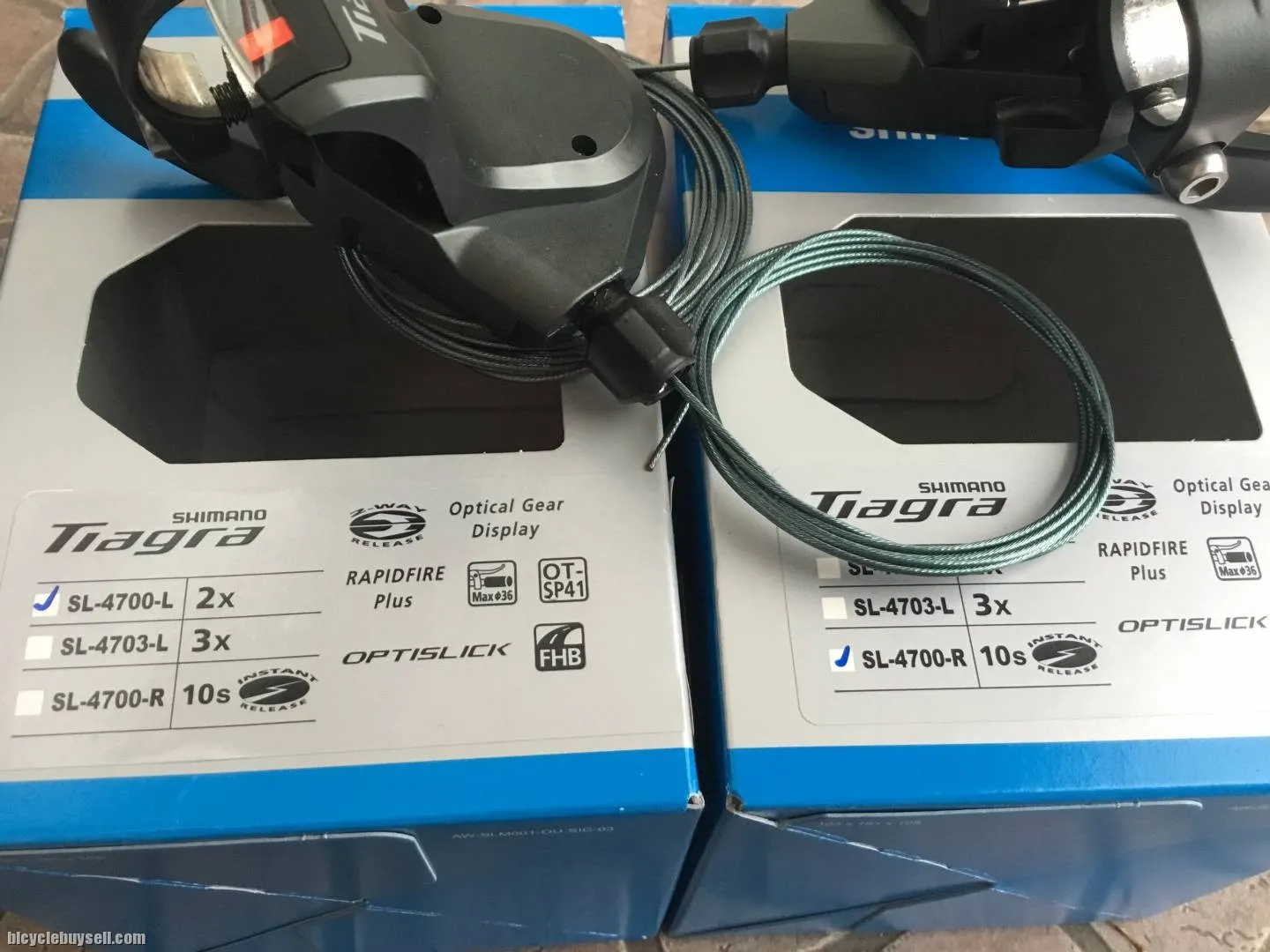 Shimano Tiagra 2x10s FlatBar ShifterSet - free courier