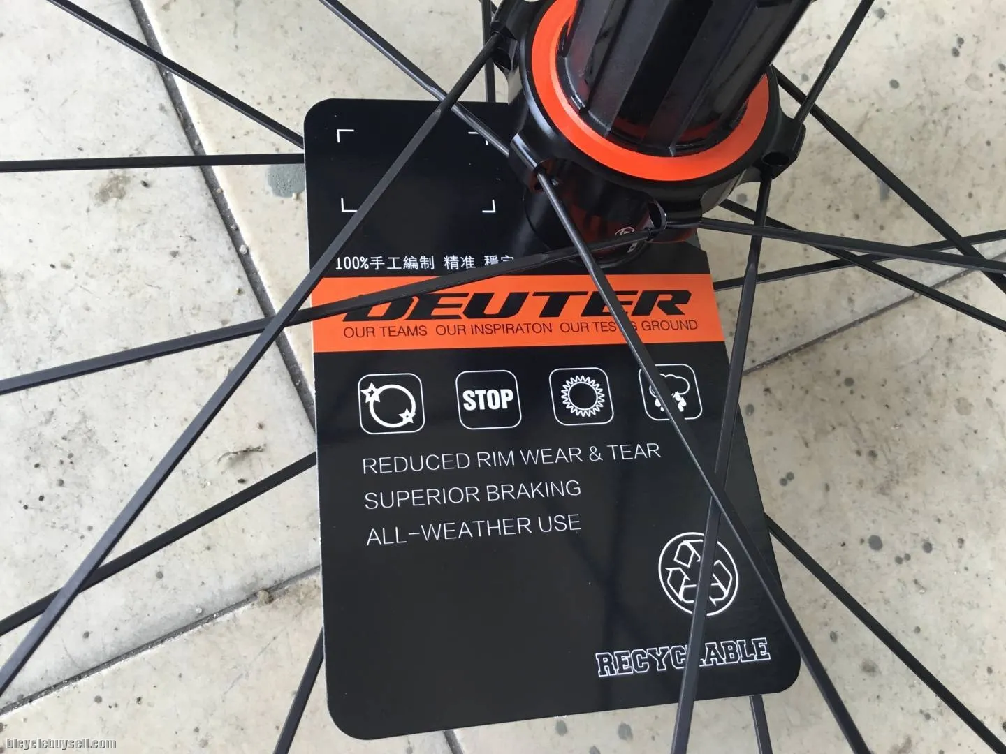 Deuter SL5 DB RoadBike HandMade Wheelset - free courier