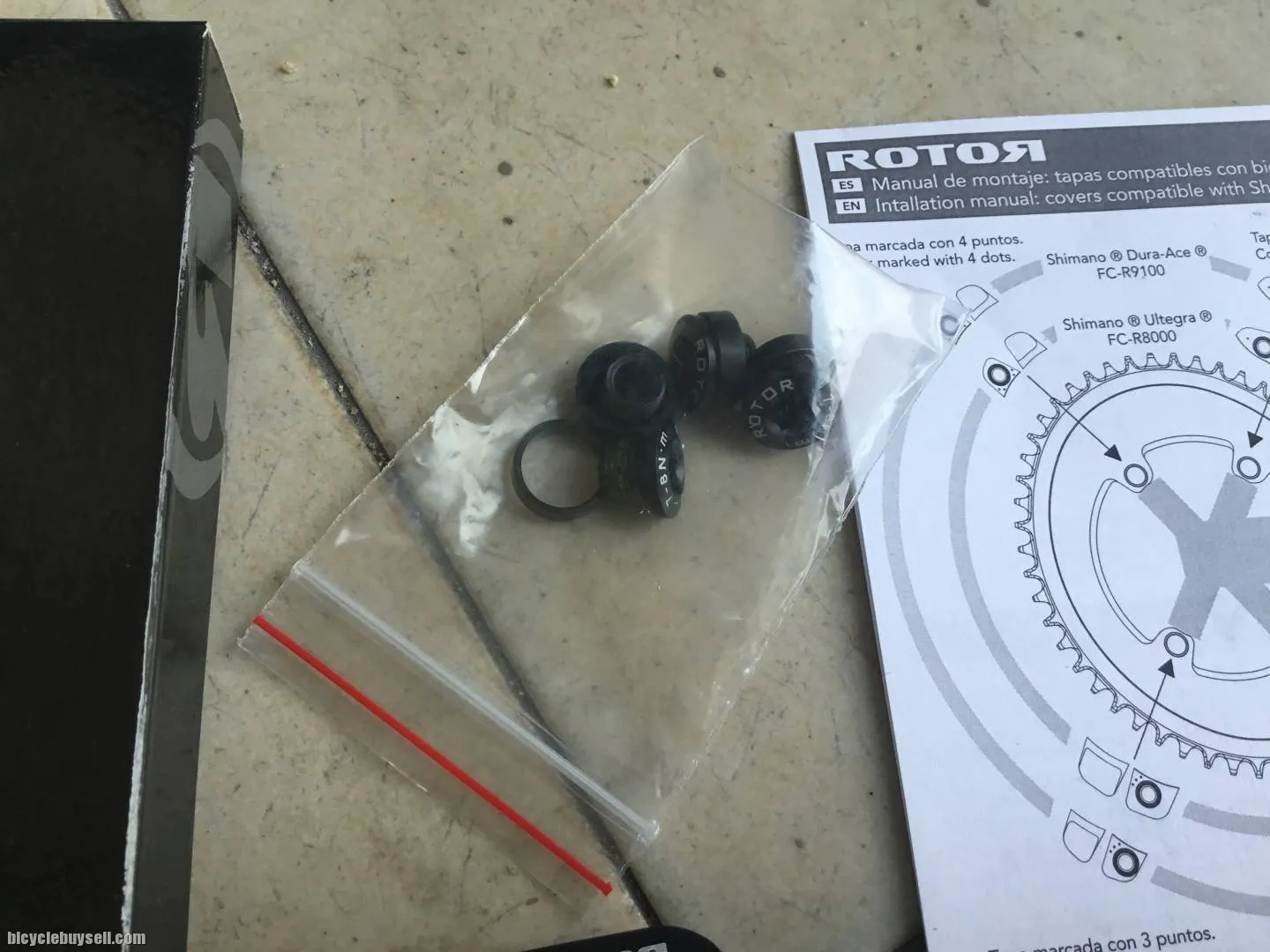 Rotor Crank Bolt For DA R9100 - free courier