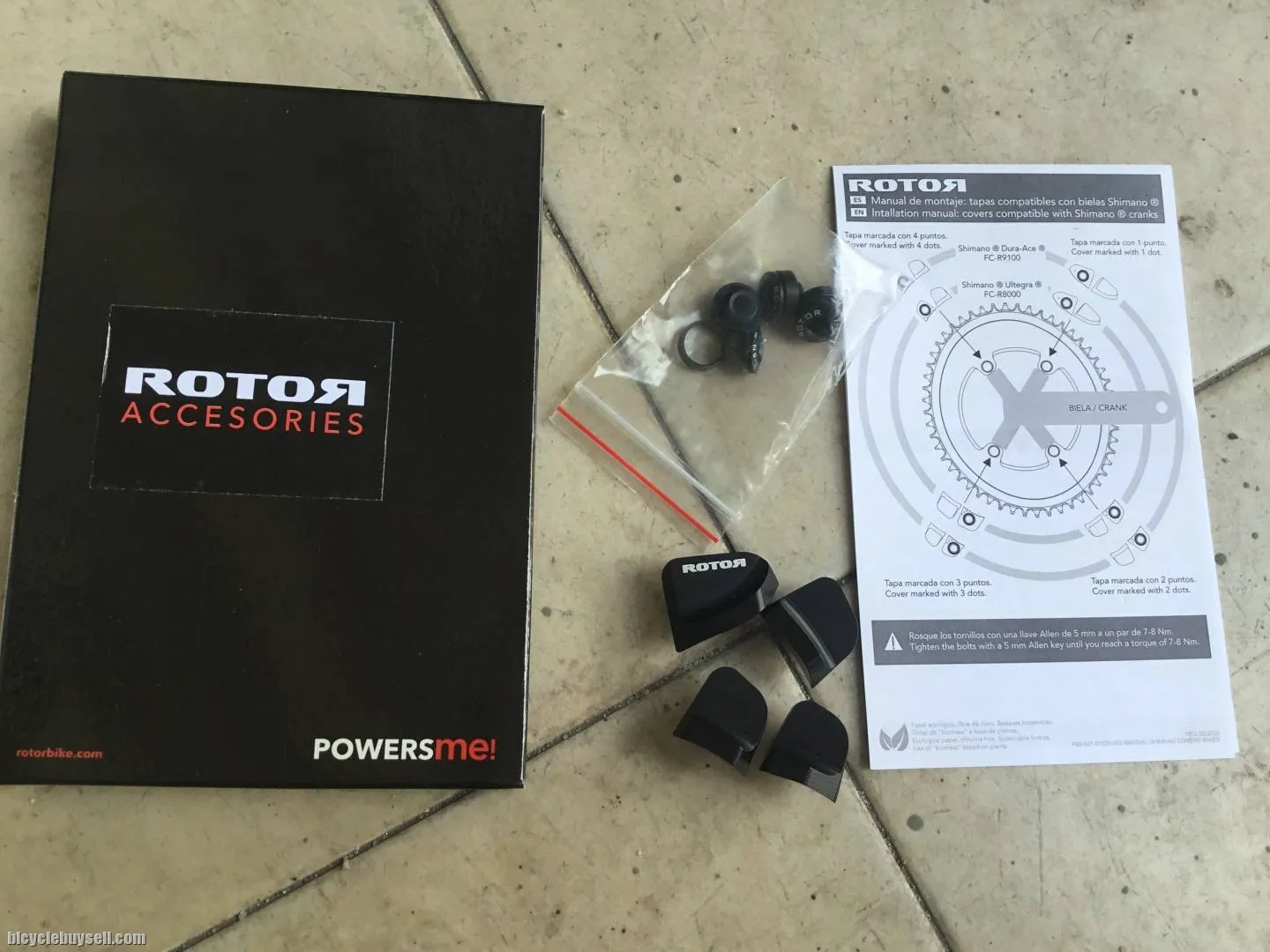 Rotor Crank Bolt For DA R9100 - free courier
