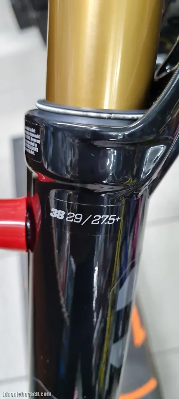 Fox 38 29" 180mm Travel Kashima Factory Series Grip 2 Boost QR 15 x 110 mm 44 Offset MTB Fork 2022 Model