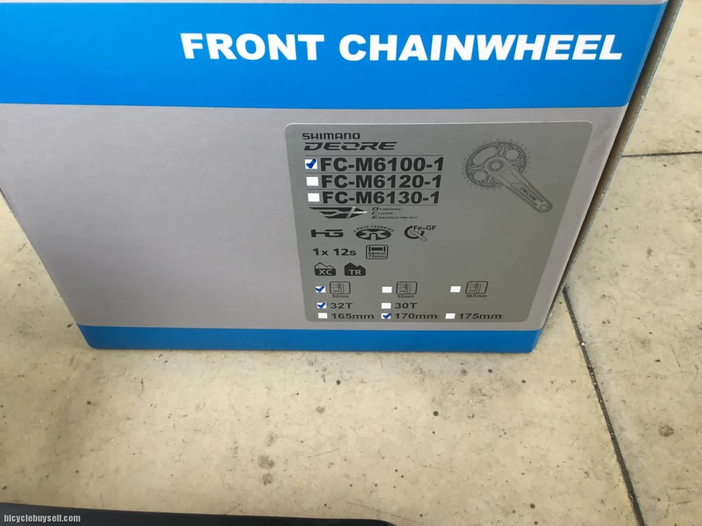 Shimano Deore M6100 12speed 32T - free courier