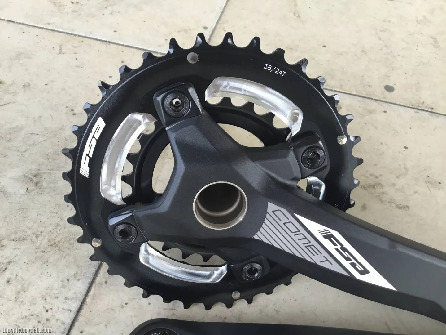 FSA Comet 38/24T DoubleRing Crankset  - Taiwan -- free courier