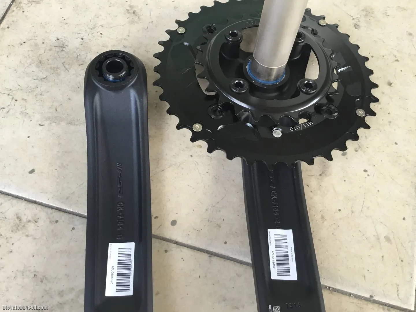 FSA Comet 38/24T DoubleRing Crankset  - Taiwan -- free courier