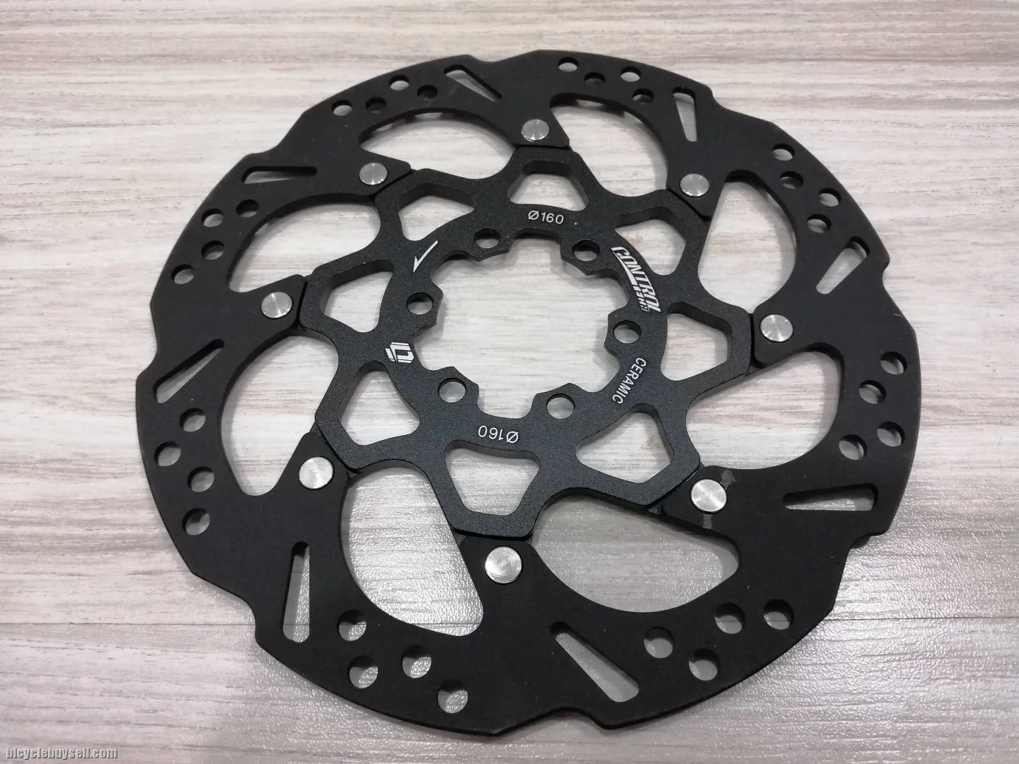 Controltech Ceramic 6 Bolt MTB Bicycle Rotor 160mm
