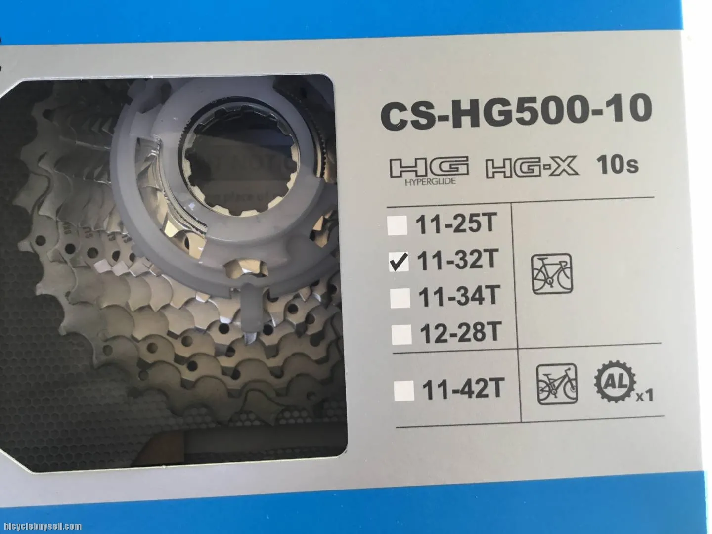 Shimano HG500 caset 11-32T - 10speed -- free courier