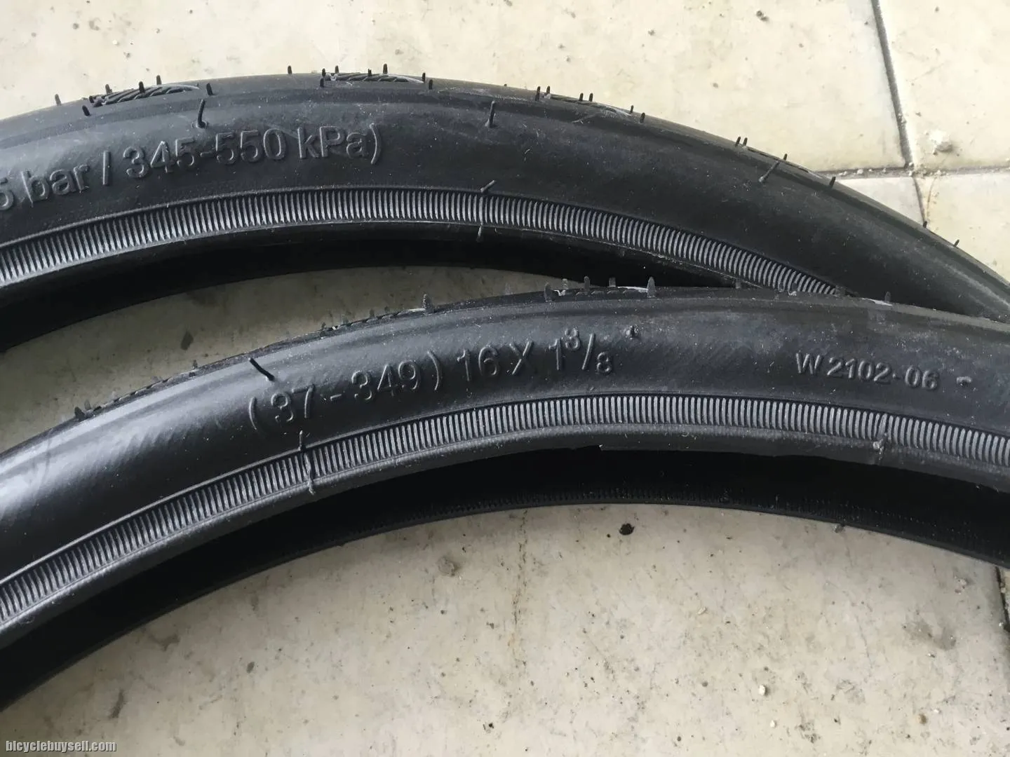 Prime Tech Slick Tires 16 x 1 3/8 - 1set --  Free courier