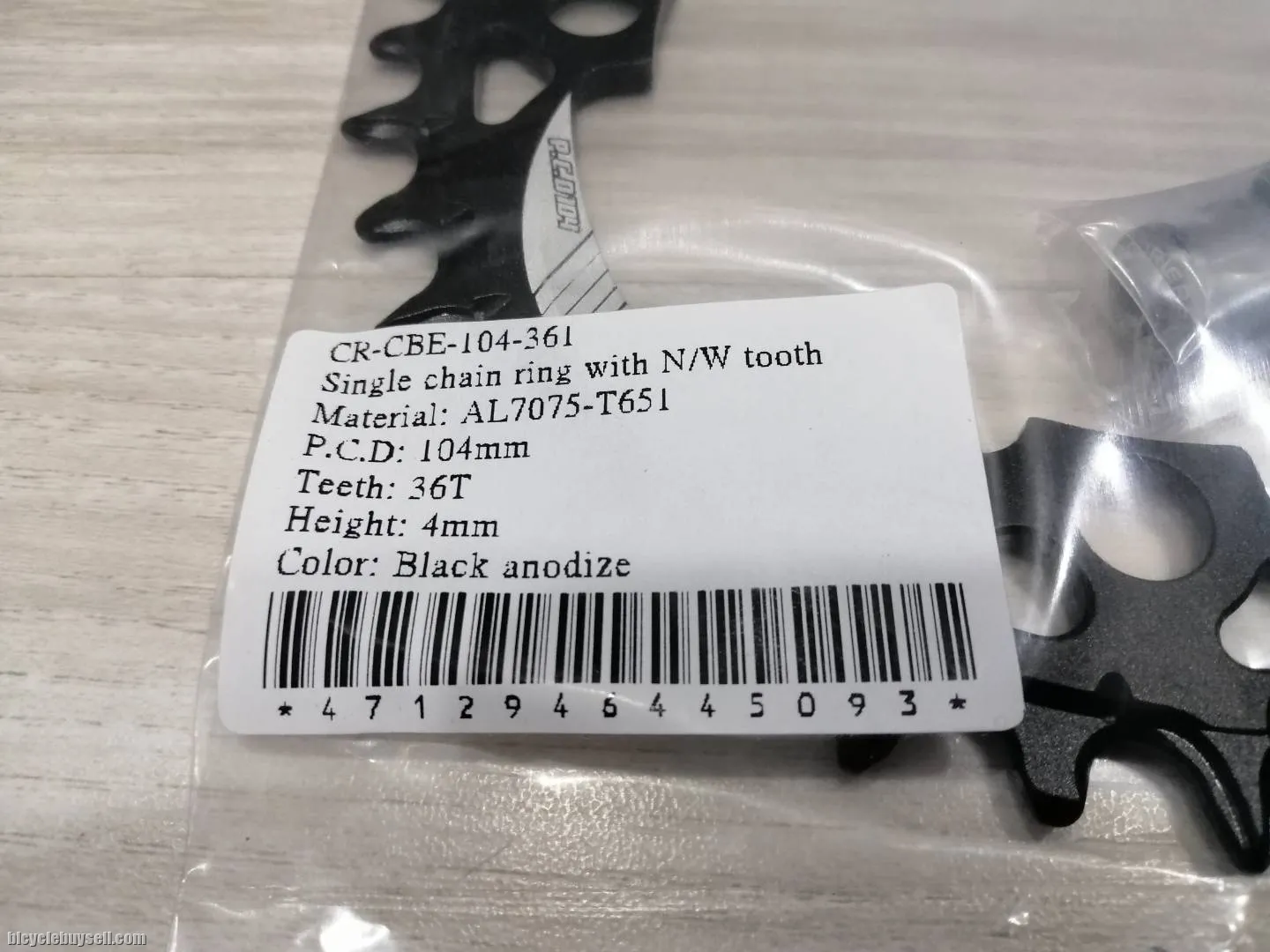 Fouriers DX003 BCD104 32/34/36T Narrow-wide 11/12 Speed Chain Ring