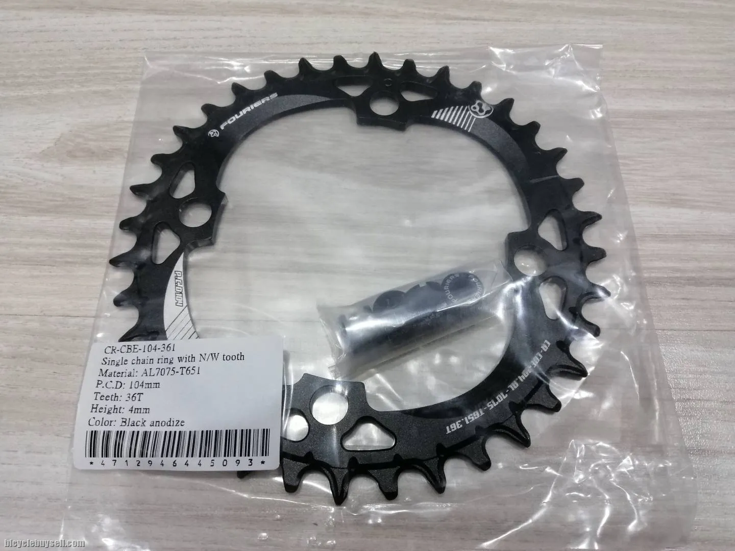 Fouriers DX003 BCD104 32/34/36T Narrow-wide 11/12 Speed Chain Ring