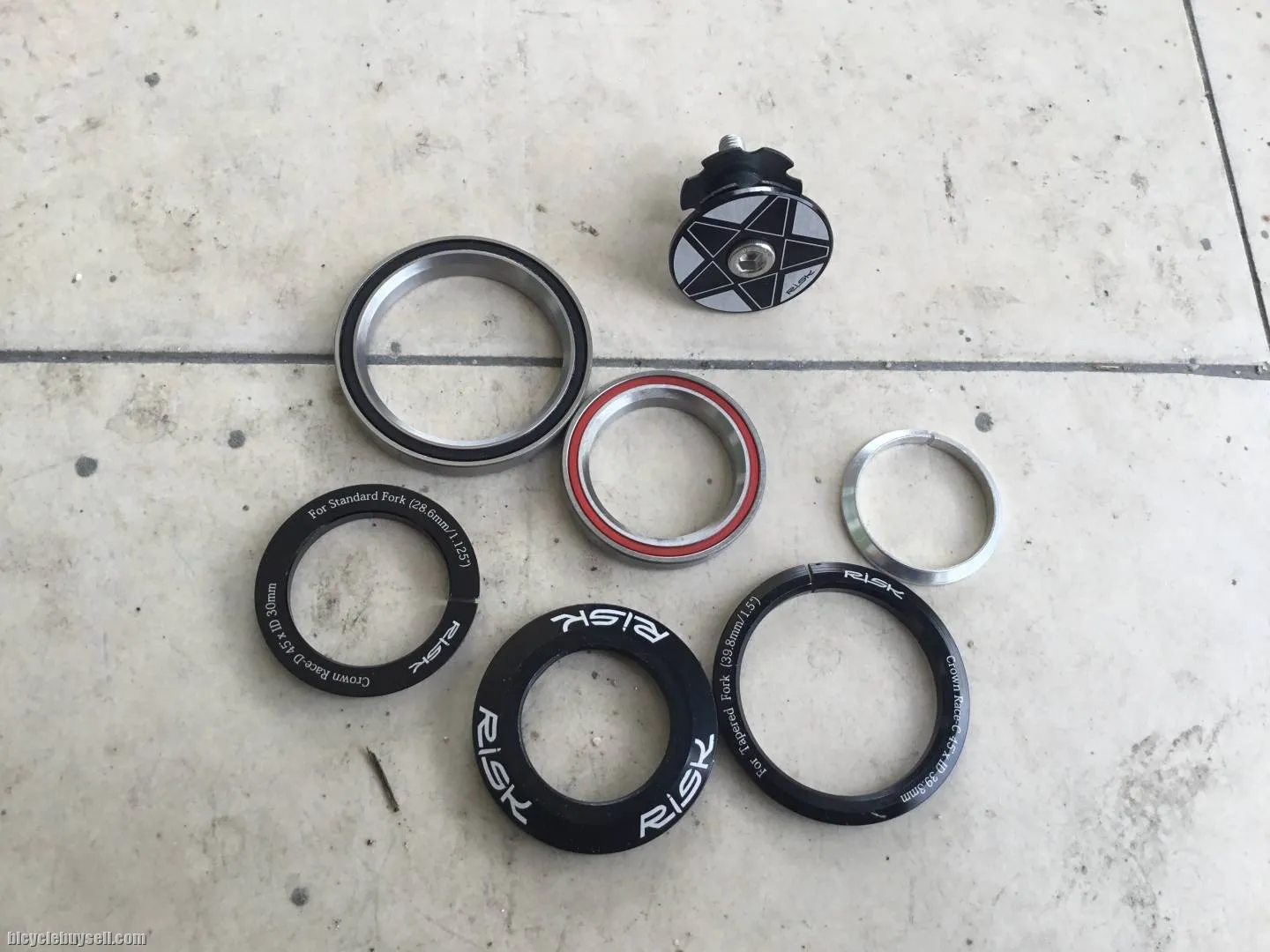 Risk Intergrade Headset Seal Bearing 41.8/52mm - free courier